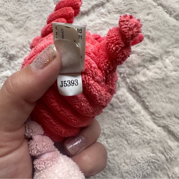 Jellycat | Cordy Roy Jitter Flamingo | Size 8" - Picture 6 of 7
